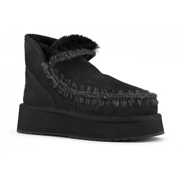 MINI ESKIMO PLATFORM BOOT BKBK img 2